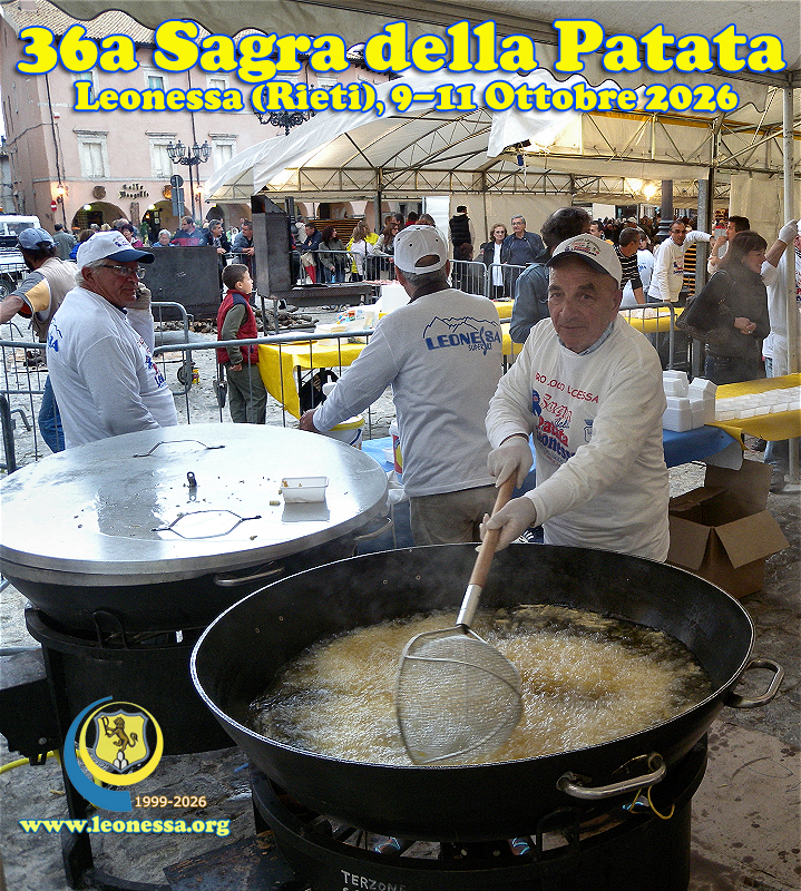 locandina Sagra della Patata Leonessana (36ª edizione)
